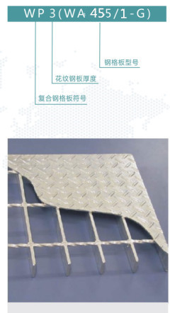 WP3WA455/1-G鋼格板是什么意思？